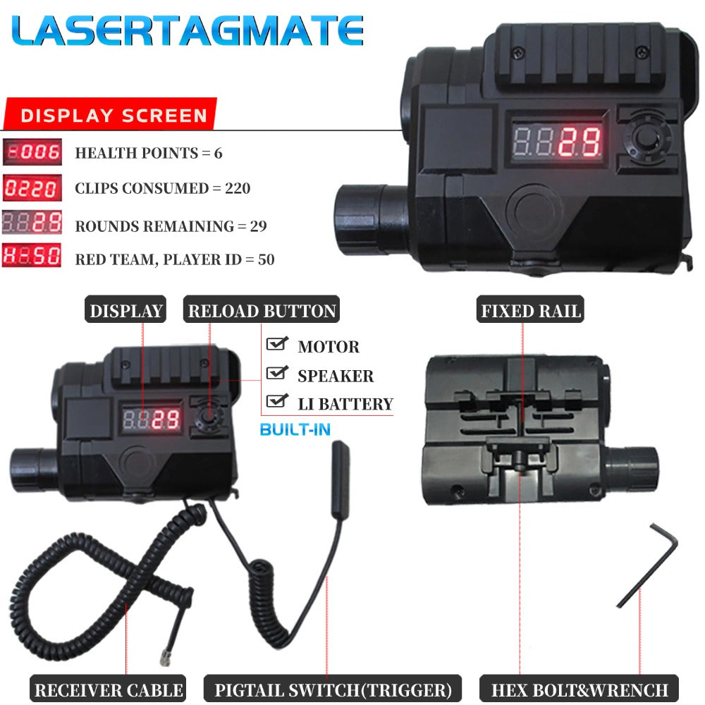 Lasertagmate With Pigtail