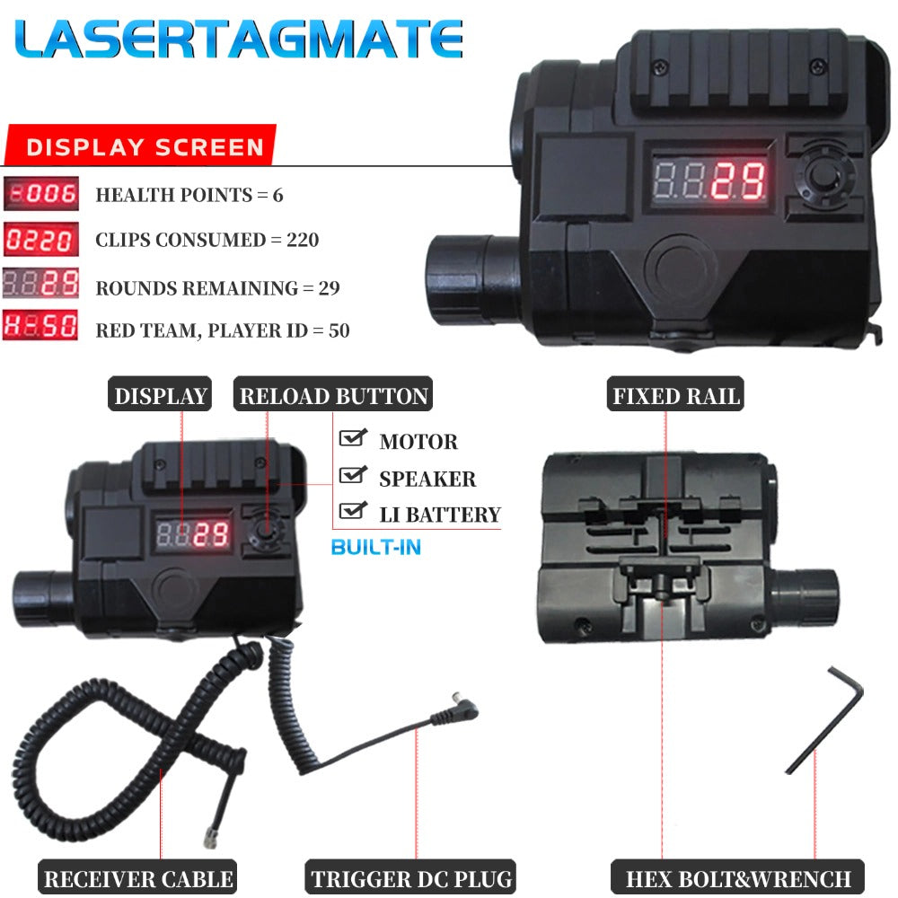 Lasertagmate With DC5.5
